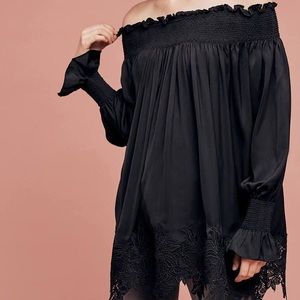 Eri + Ali off-shoulder flower top / dress